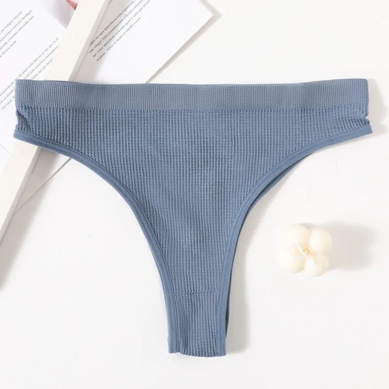 Women Panties Seamless Briefs For Womens Sexy Lingerie Shapewear Bottoms Female Underpants Pantys Low Rise Thongs Underwear M-L