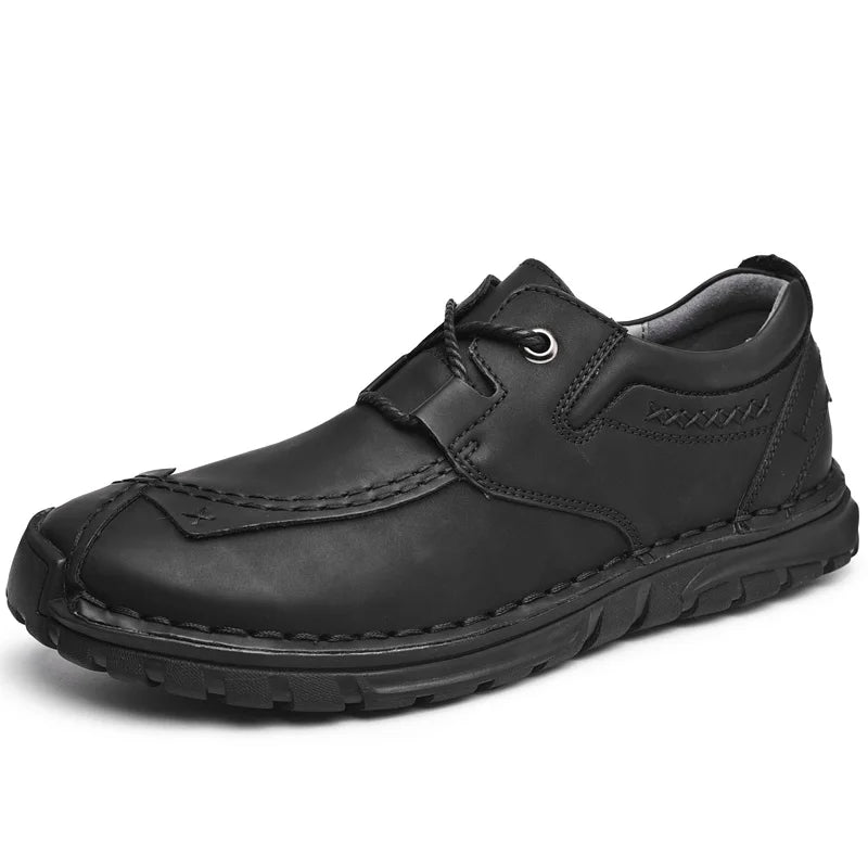 Nougxm Men Shoes Slip On Loafers Spring Autumn Comfortable Fashion designer Casual Leather Men Shoes