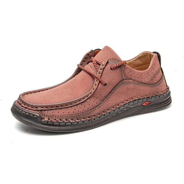 Shoes for Men  Handmade Leather Casual Sneakers Comfort Design Man Shoe Business Leather Fashion Plus Size Shoes for Men