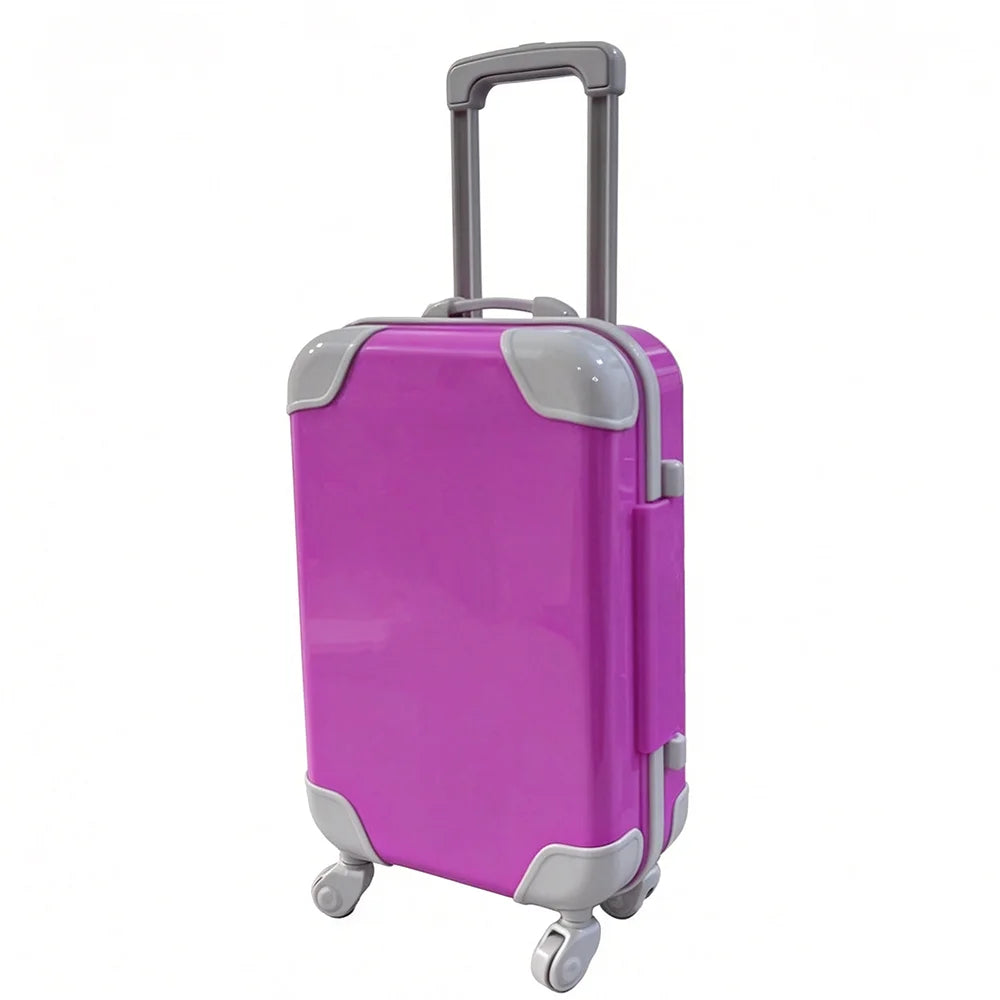 18 Inch Doll Suitcase Is a Must-Have Item for Traveling with Dolls. It Is a Fashionable Doll Suitcase Suitable for 18 Inch Dolls