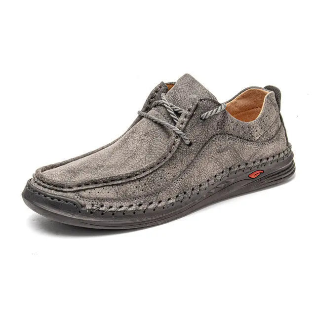 Shoes for Men  Handmade Leather Casual Sneakers Comfort Design Man Shoe Business Leather Fashion Plus Size Shoes for Men