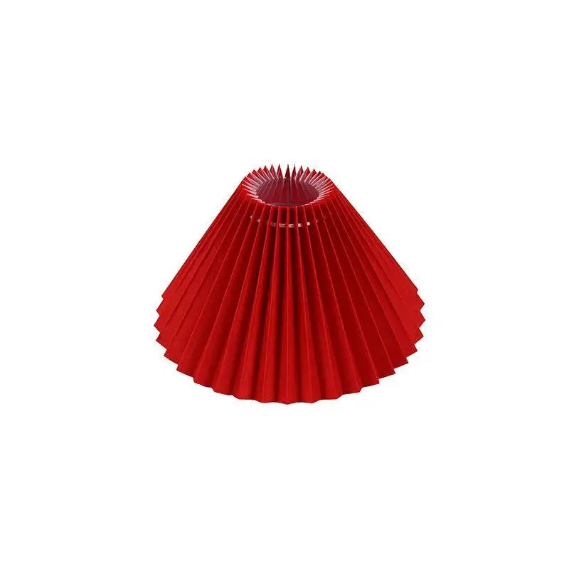 Minimalist Pleated Lampshade Modern Style Table Washable Light Cover Pendant Floor Retro Chandelier