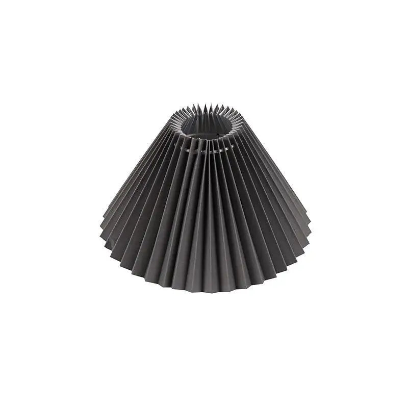 Minimalist Pleated Lampshade Modern Style Table Washable Light Cover Pendant Floor Retro Chandelier