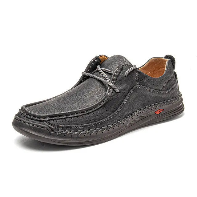 Shoes for Men  Handmade Leather Casual Sneakers Comfort Design Man Shoe Business Leather Fashion Plus Size Shoes for Men