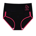 Women High Waist Underwear Panties Female Soft Breathable Briefs Women Intimate Lingerie Brief