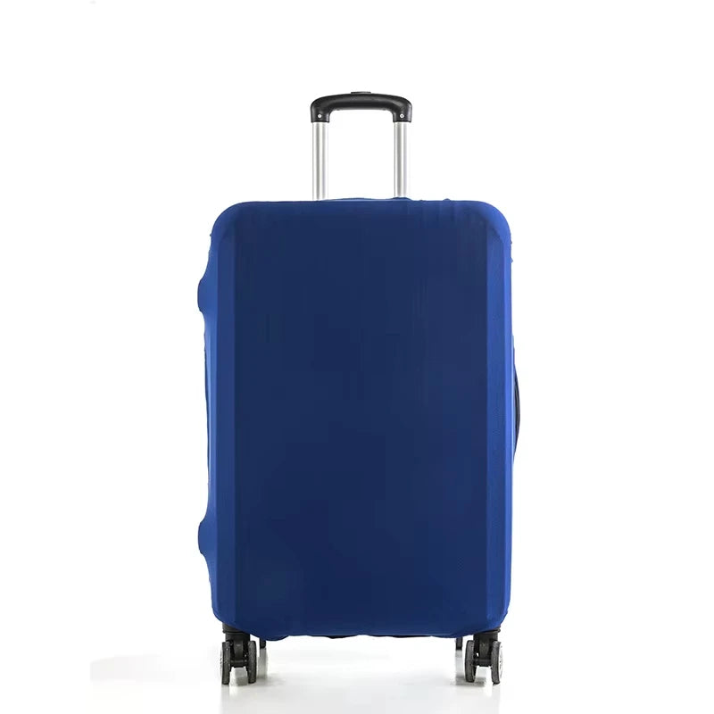 Fashion Travel Suitcase Protective Cover Luggage Protective Cover Solid Color Suitable for 18-28 Inch Suitcases