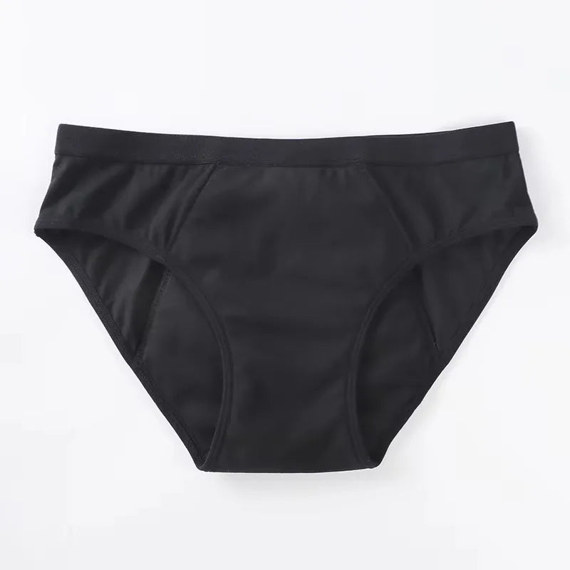 Women Full Protection 4 Layers Period Panties Physiological Menstrual Briefs Washable Leak Proof Period Panties Underwear