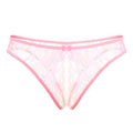 Hot Women's Panties Sexy Lingerie Open Crotch Panties Underwear Lady's Crotchless Thongs G-String With Bow Transparent Briefs