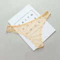 Women's Sexy Transparent Thong Panties  Panties   Lace Underwear PerspectiveSheer PantiesTransparent Knickers MeshBottomSeamless
