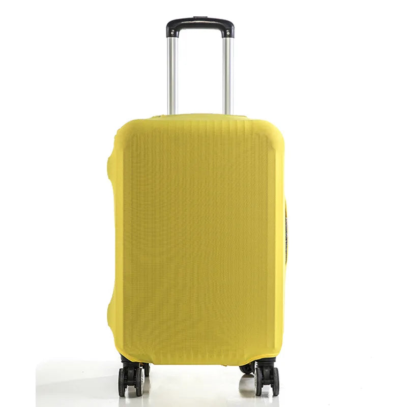 Fashion Travel Suitcase Protective Cover Luggage Protective Cover Solid Color Suitable for 18-32 Inch Suitcases.-zmt