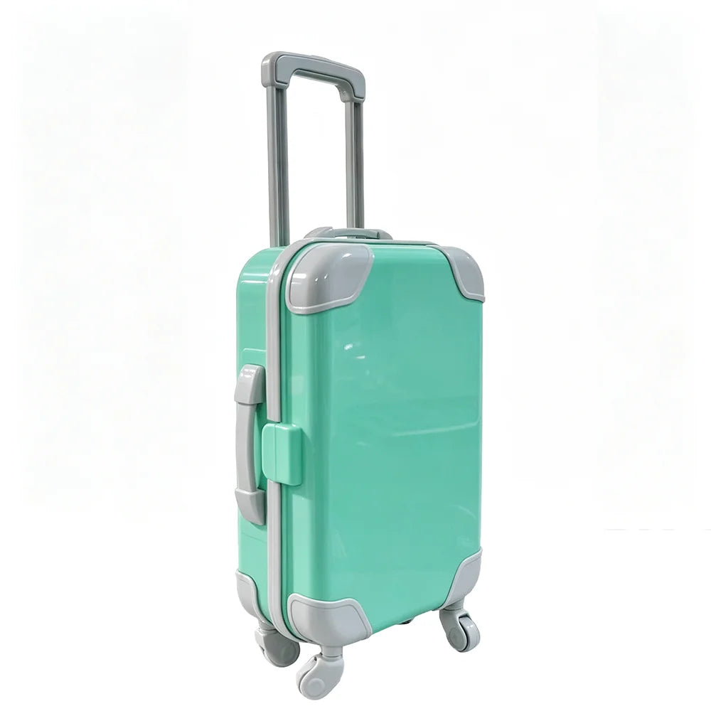 18 Inch Doll Suitcase Is a Must-Have Item for Traveling with Dolls. It Is a Fashionable Doll Suitcase Suitable for 18 Inch Dolls