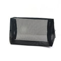 Women Travel Cosmetic Bag Large Capacity Black Mesh Makeup Case Organizer Storage Pouch Casual Zipper Toiletry Make Up Wash Bags