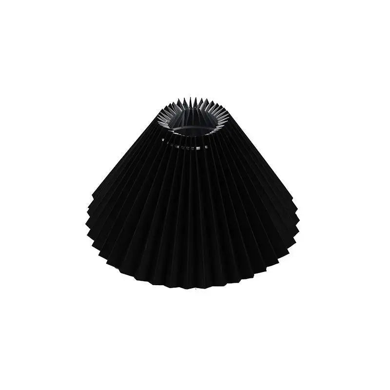 Minimalist Pleated Lampshade Modern Style Table Washable Light Cover Pendant Floor Retro Chandelier