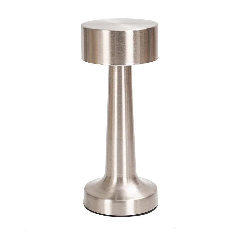 Retro Table Lamp Metal Touch Decor for Bar Coffee Table Restaurant Decoration Light Desk LED Rechargeable Night Lights Bedroom